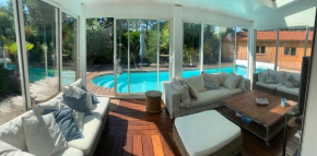 Villa Maluel, piscine, 10 à 18 personnes